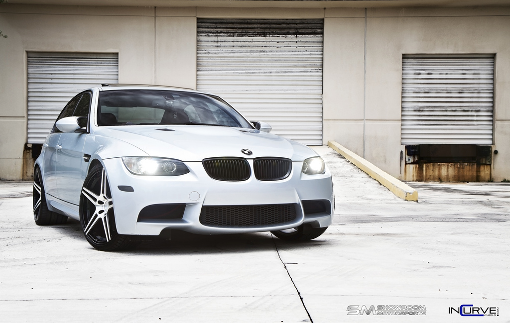 Incurve Wheels IC-S5 Machined Black on BMW M3 E90